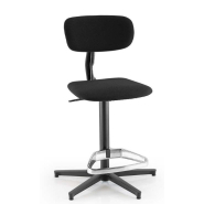 Fauteuil de bureau ergonomique ERGOKI - pour positions assis, assis-debout et debout - dossier réglable et assise flexible_3