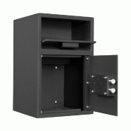 Coffre-fort dépôt FORMAT Dinero 1 - Coffre dépôt de fonds - 14,6 litres - Serrure à clé (standard)_3