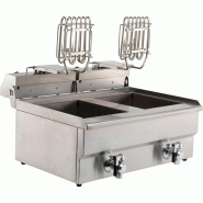 Friteuse posable électrique 2x10 l 7455.1007 COMBISTEEL_3