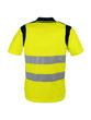 Polo jaune haute-visibilité - 100% polyester, 150 g/m², bandes rétro-réfléchissantes_3