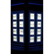 Porte-affiche LED Colorz - Format A4 Vertical et A3 Horizontal - Éclairage Tangentiel Bleu - Affichage Recto Verso_3