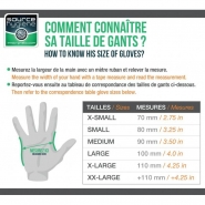 Gant latex non poudré blanc - Taille S - 6,4gr - 240mm - Boîte de 100 gants - Cranberry - 200002022_3