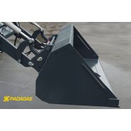 Godet à grains KB - Padagas - Acier renforcé 16 mm - Poids 280 à 310 kg_3