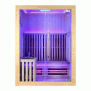 SAUNA COMBI BOREAL® ELÉGANCE 2 - 150X125 INFRAROUGE + VAPEUR_3