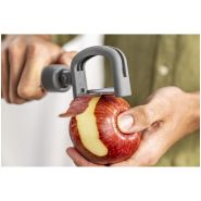 Éplucheur 2-en-1 - ZWILLING Staub France - gris - technologie MotionBall - lame en acier inoxydable_3