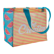 Sac shopping publicitaire - anses longues - 80 gr/m² - personnalisable en sublimation_3