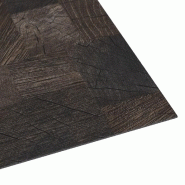 Vidaxl planche de plancher autoadhésif pvc5,11m² marron structure bois 146611_3