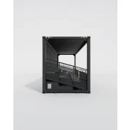 Cargo Tribune grand format robuste et accessible pour les grands événements sportifs, concerts ou festivals - 40HC_3