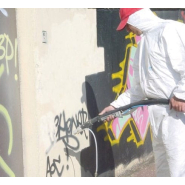 Matériel anti-graffiti par aérogommage ou hydrogommage - TAG +_3