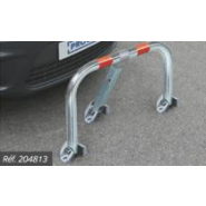 Bloc parking BPE - tube acier galvanisé avec bandes réflectos et 3 systèmes d'ouverture_3