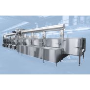 Lavage tapis et treillis - laveuses industrielles alimentaires Colussi Ermes - jusqu’à 6 mètres/minute avec programmes personnalisés_3