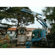 Série 88000 E ASC Plus - E4 - Grue auxiliaire Cormach - Pression 275 bar - Capacité 30 tonnes - Bras hydraulique 11,58 m_3