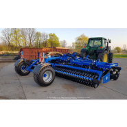Déchaumeur à disques semi-porté 6 mètres - Landstal LST BTH 600 - neuf avec repliage hydraulique et 48 disques_3