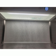 Hotte de laboratoire avec dimensions utiles de 1225 x 575/620 x 570 mm