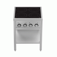 Cuisinière à induction 4 zones avec essous ouvert 7505.0035 COMBISTEEL_3