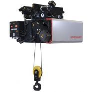 Excxt pont roulant à câble métallique électrique - Konecranes - capacité de levage 80 t - certification EX pour gaz et poussière_3