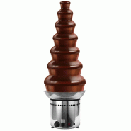 Fontaine à chocolat inox avec 7 étages - 100 cm | Qdm - SBCH7_3
