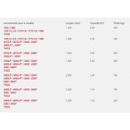 Godets multiservices 1260 à T5522 - Weidemann GmbH - 450 à 820 kg - désilage, manutention matériaux en vrac_3