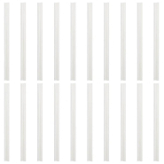 Vidaxl brises-vues de jardin 10 pcs gris 252,5x19 cm pvc 4005546_3