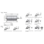 Moteur tambour 138i avec flasque en aluminium résistant à l'eau de mer