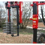 Basic-p - Prétailleuse David Industries - Disques plats de 5mm à 10mm - Suspension pendulaire - Installation frontale_3