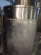 Cuve en inox 2 000 litres avec demi-canne d'occasion - référence : c5413_3