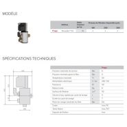 Système de filtration économique Prago pour eaux sableuses