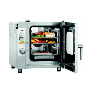 Four mixte à vapeur professionnel avec système de nettoyage automatique, avec temps de cuisson réduit jusqu'à 33% - p-5230drs réf. 117672 bartscher_3