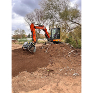 Godet cribleur CBR 10 pour criblage de sols et sable - Largeur 950 mm