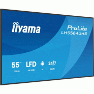 Iiyama LH5564UHS-B1AG àÉcran d'affichage dynamique àÉcran plat de signalisation numérique 139,7 cm (55_3