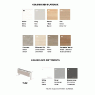 Bureau individuel Idea Tube réglable en hauteur - Quadrifoglio - 120, Anthracite, Orme blanchi_3