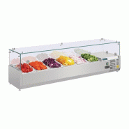 Saladette réfrigérée pour comptoir à pizza Série G 6x GN 1/4 AB090 Polar_3