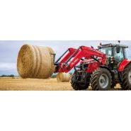 Chargeur frontal agricole MF FL - AGCO Distribution - Hauteur de levage max 6,55 à 4,96 m - Capacité de levage max 1540 à 3270 kg_3