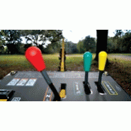 Trancheuse à montage central RTX250 avec moteur performant et système de direction VZ_3