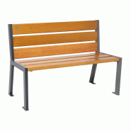 Banc bois et acier Silaos®6 lames_3