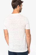 T-shirt en lin homme - Réf: NS320 - 100% lin, coupe ajustée, durable et léger - Native Spirit_3