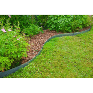 Nature bordures de jardin 3 pcs 91,4x10,2 cm acier 446395_3