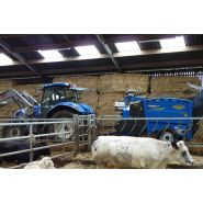 Dp 400 gt - désileuse pailleuse - robert - distributrice trainée 4.5 m3_3