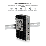 PC industriel fanless étanche - Monolith-6000CB - Intel® Elkhart Lake Celeron® J6412 Quad-core 2.0 GHz, IP67/IP69K, connecteurs M12_3