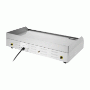 Plancha électrique lisse en ACIER - L 738 mm | Buffalo - CU627_3
