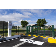 Portail ultra-rapide avec intelligence artificielle - Longueur max 10 m - LBAi W-GATE double_3