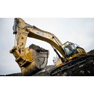 Godet d'excavation à usage normal avec lame de nivellement - caterpillar finance france - 650 mm (25,6 in)_3