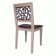 Chaise jennyfer en bois massif et metal_3