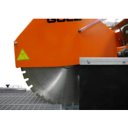 Scie de chantier pour la coupe de grandes briques, béton cellulaire, briques isolantes - GÖLZ - BS650_3