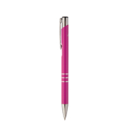 Stylo en aluminium recyclé - encre bleue - couleur fuchsia - 7 gr_3