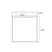 Dalle led 600x600 48w 6000k chip osram - réf bacosr486k_3