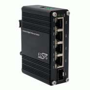 EXSYS EX-62020PoE-SFP Switch Ethernet industriel 4 ports PoE, 1 port 100/1000Fx SFP_3