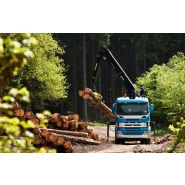 Capacité de levage maximale de 225 kNm pour la grue Loglift 251S