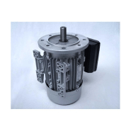 Moteur électrique monophasé 220V 1,1kW - 1000tr/min - Bride B35 - Trous lisses à pattes - ALMO CML90L6B5_3