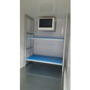 Remorque frigorifique avec isolation renforcée en polyuréthane de 8 mm